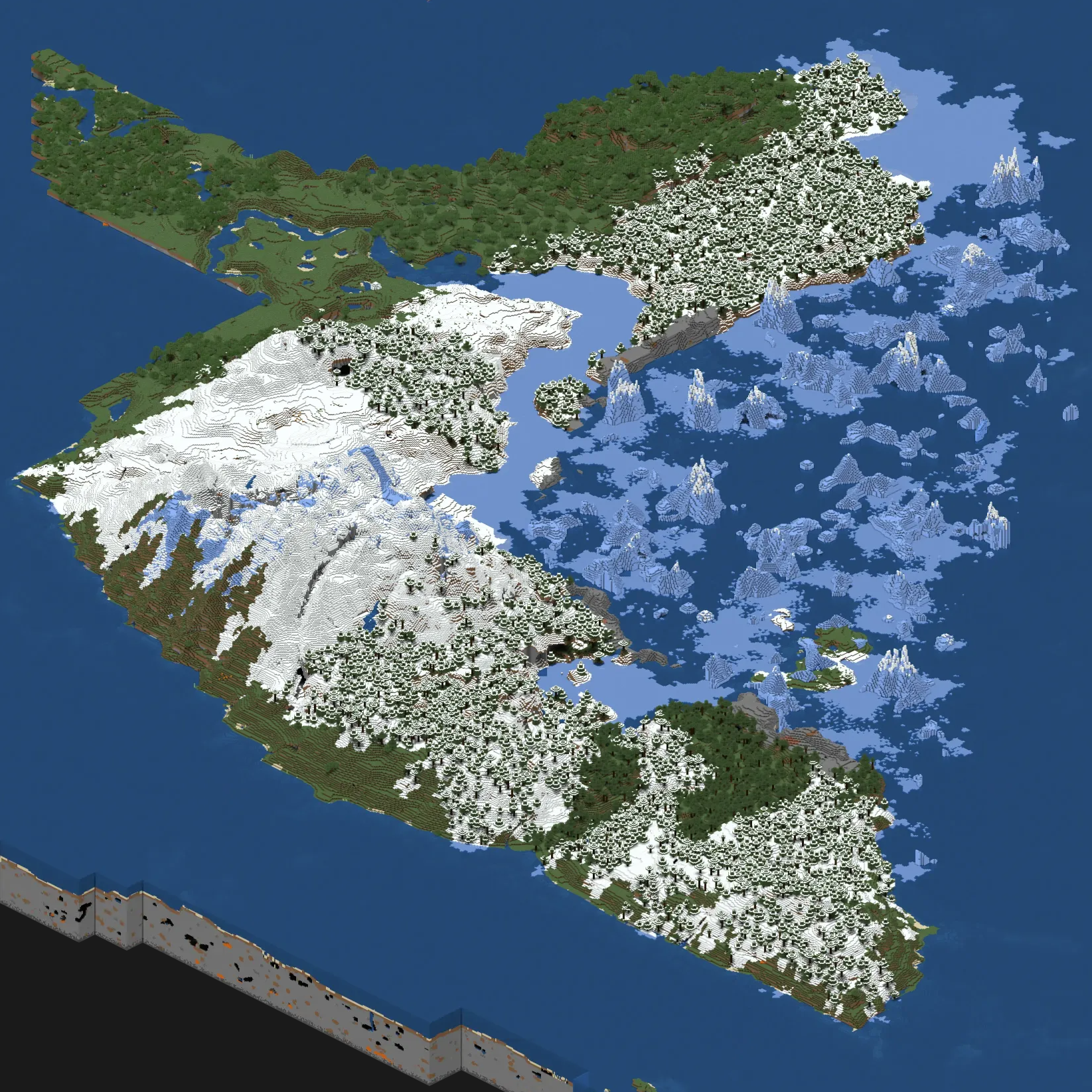 Бумеранг на карте