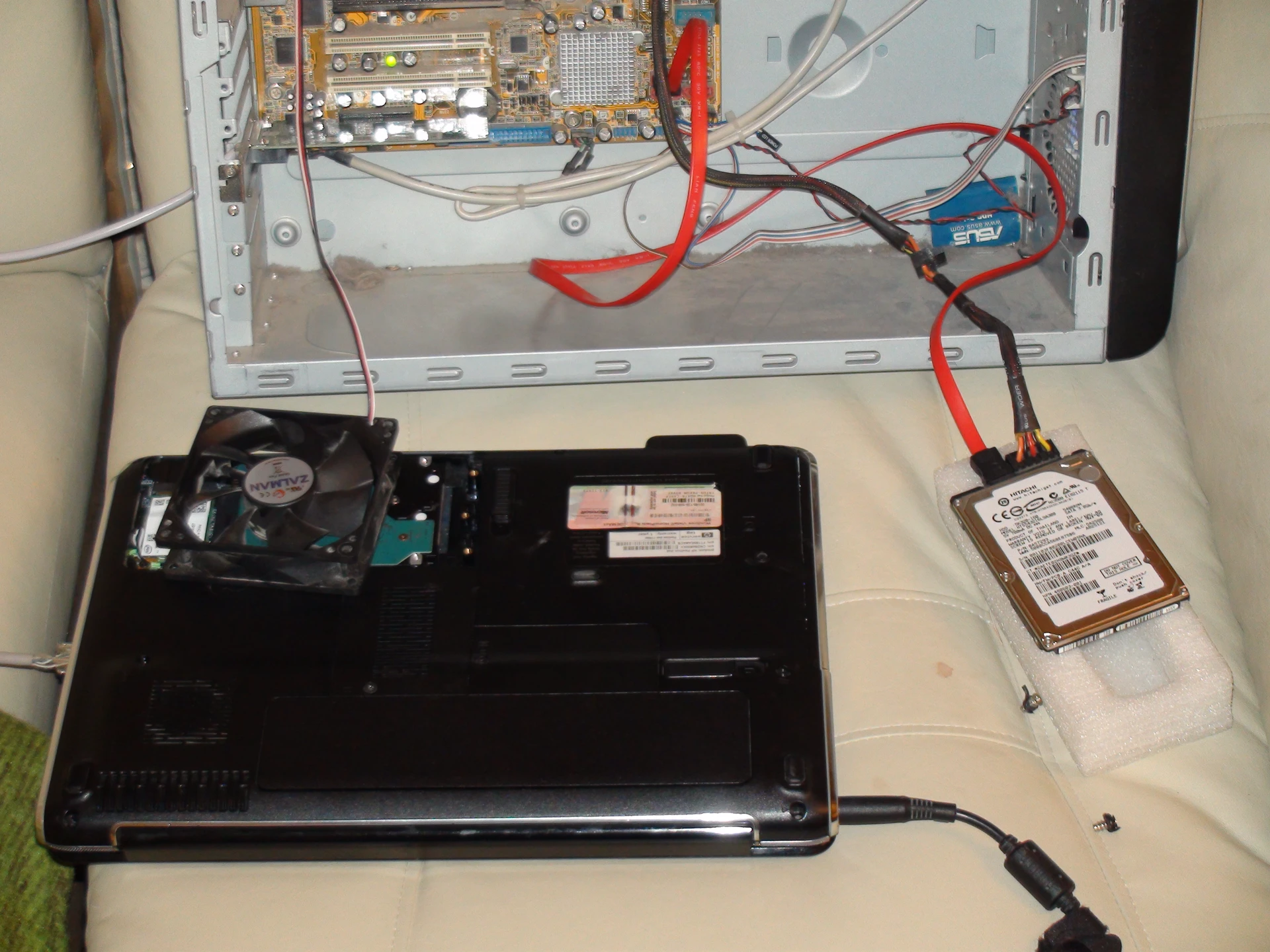 Чёрт, я совершенно не помню что делал второй комп